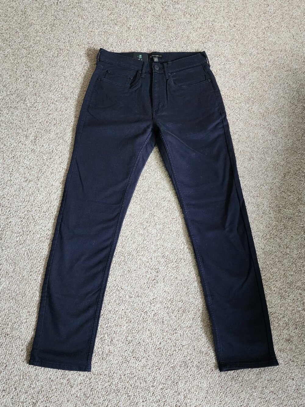 NWT Banana Republic Men's 5 Pocket Black Pants Size 32x30